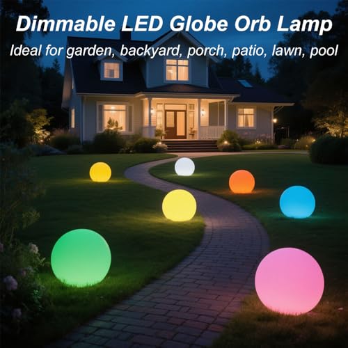 10 in LED Ball Light