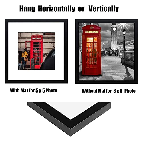 8x8 Picture Frame Set of 6 (6 Count)