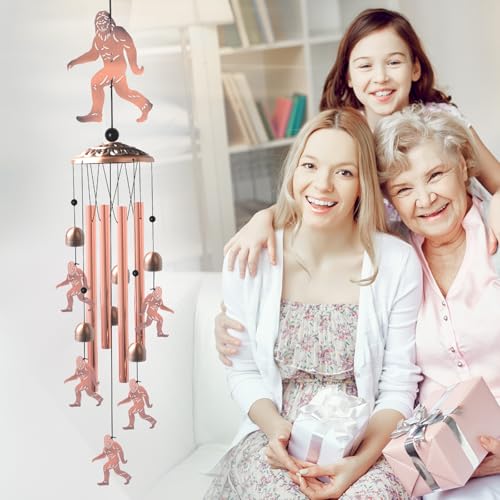 Brass Bigfoot Wind Chime