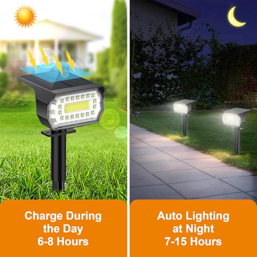Solar Spot Lights Outdoor (2 Count)