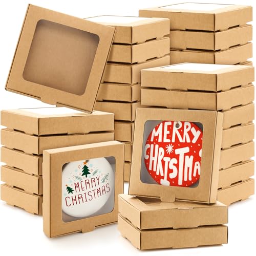 50 Pcs Christmas Sublimation Ornament Blanks Box (50 Count)