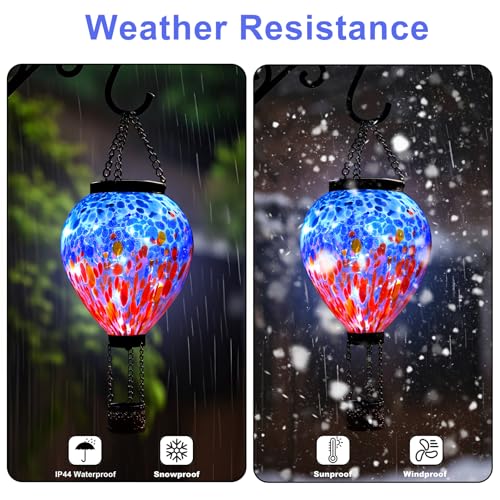 Solar Hot Air Balloon Light