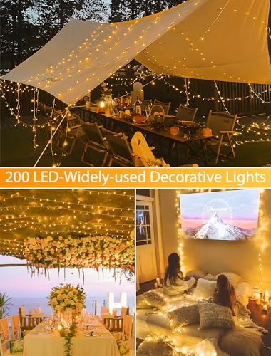 Warm White Christmas String Lights (98 Foot)
