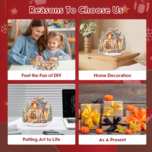 Christmas Diamond Art Tabletop Kits
