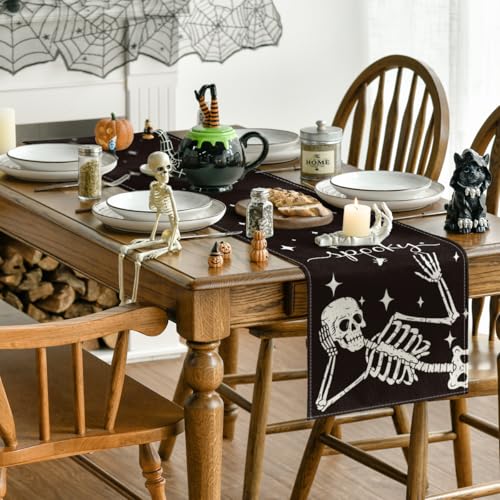 210 GSM Halloween Table Runner Home Party Decor 13x72 Inch (6.5 Sq Ft)