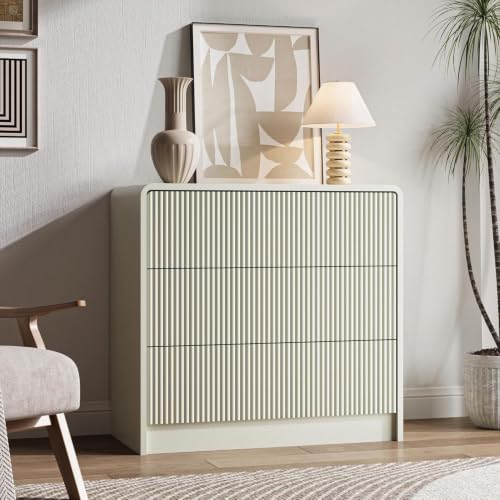 3 Drawer Nightstand Set of 2