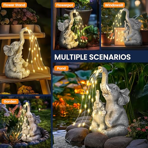 Solar Garden Outdoor Statues for Women