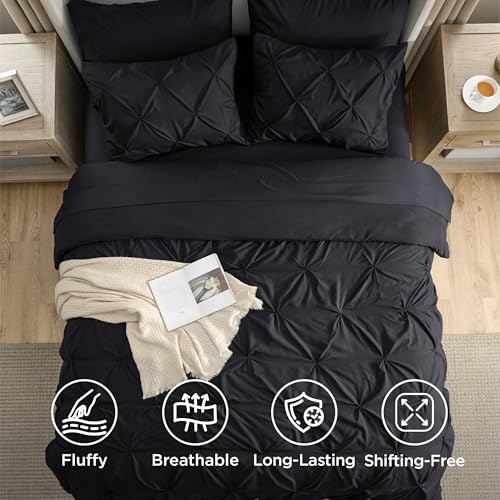 7 Piece Oversized King Comforter & Sheet Set