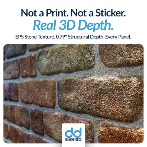 3D Wall Panels Faux Brick (10 Count)