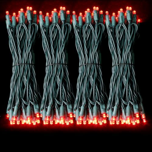 Valentine’s Day Red String Lights Indoor (1200 Count)