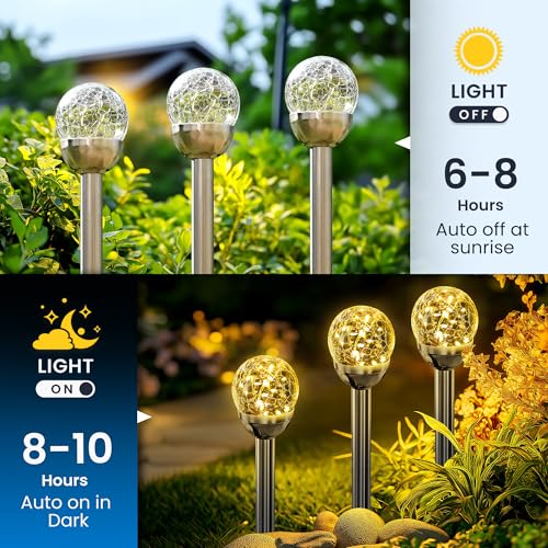 Solar Garden Lights Outdoor (3 Count)
