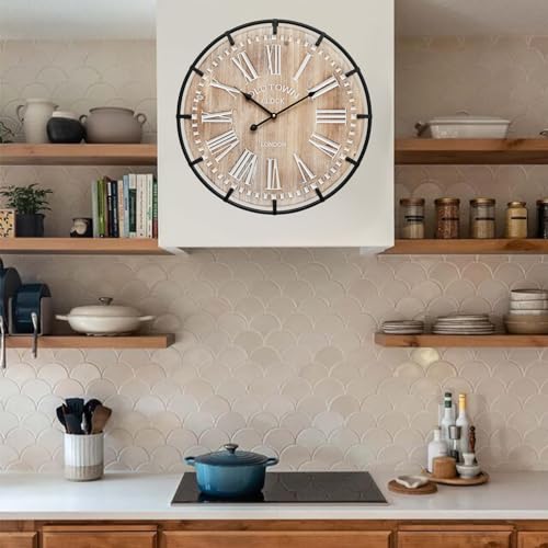 24 Inch Grand Farmhouse Wall Clock