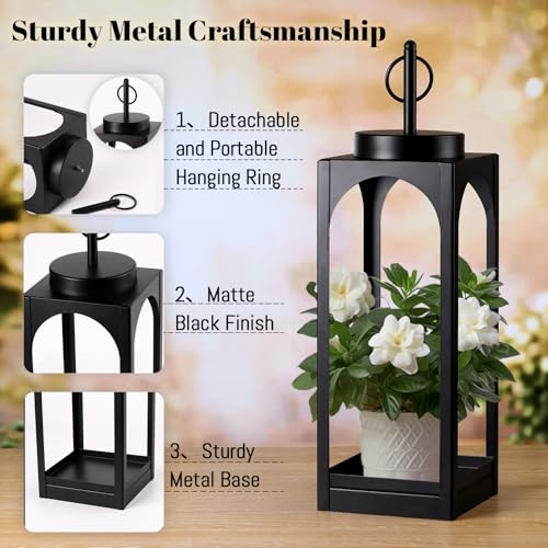 18" 13" Decorative Lanterns Set of 2 (2 Count)