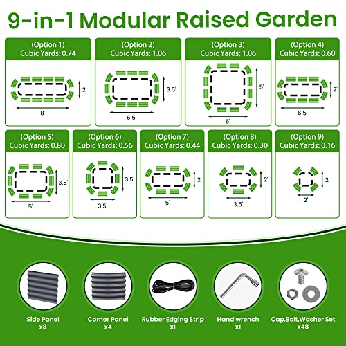 Galvanized Raised Garden Bed
