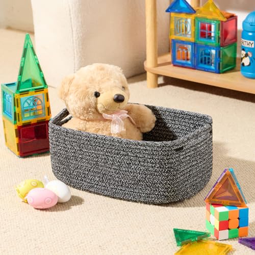 Small Storage Baskets for Organizing (4 Count)