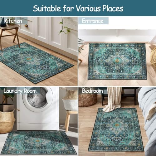 Ultra Thin Washable Area Rug