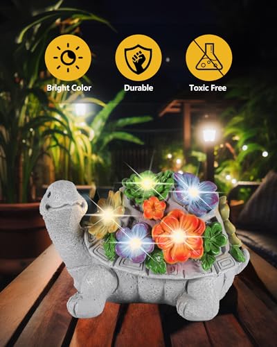Solar Turtle for Outdoor