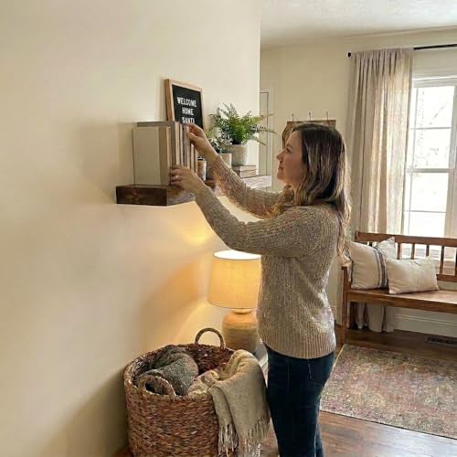 42 Inch Wooden Floating Shelves for Wall