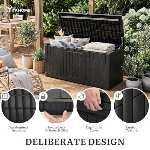 120 Gallon Outdoor Storage Deck Box