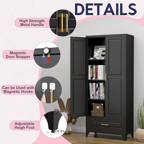 Pantry Kitchen Cabinet with Drawer