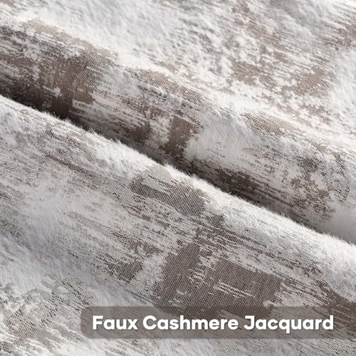 Pack of 2 Faux Cashmere Throw Pillow Covers 12x20 Inch (2 Count)