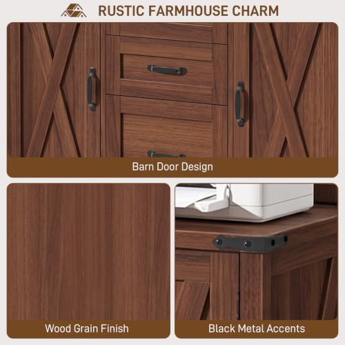 File Cabinet with 3 Drawers