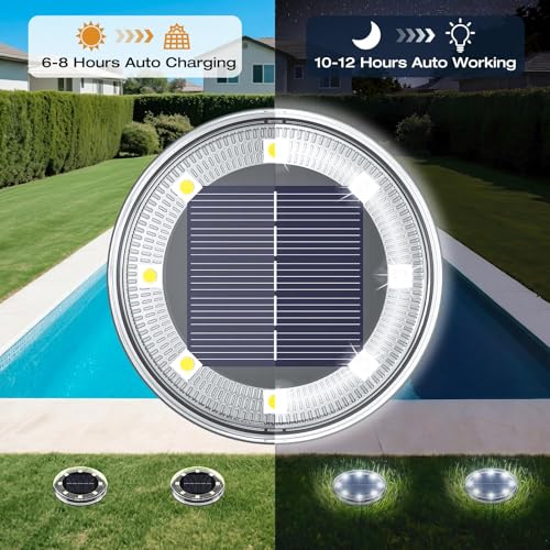 Mini Solar Ground Lights 24 Pack (24 Count)