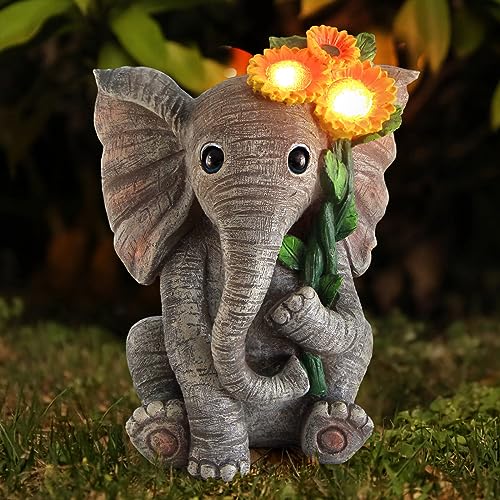 Outdoor Elephant Statue Decor