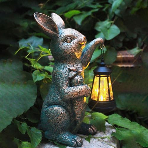 Solar Garden Statues