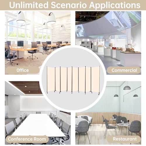 Room Divider Large 8 Panel Privacy Screen