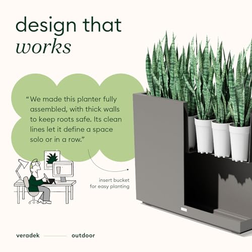 Block Series Span Planter (2 Count)