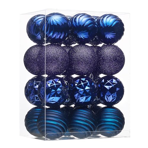 24ct Christmas Ornaments Tree Decorations Set 2.36 Inch (24 Count)