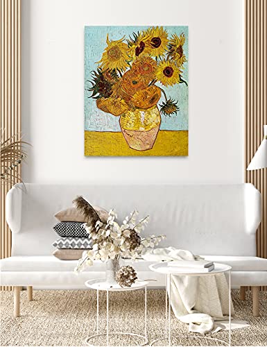 Twelve Sunflowers