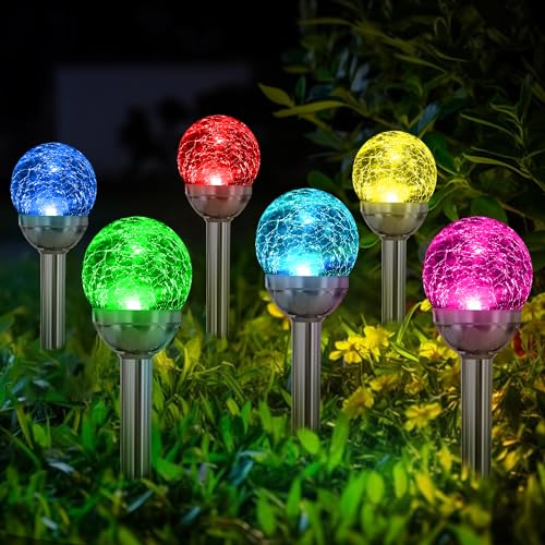Solar Garden Lights Outdoor (6 Count)