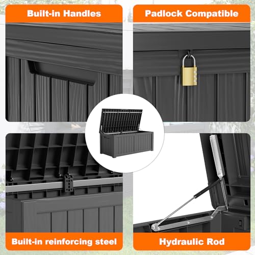 150 Gallon Outdoor Deck Box