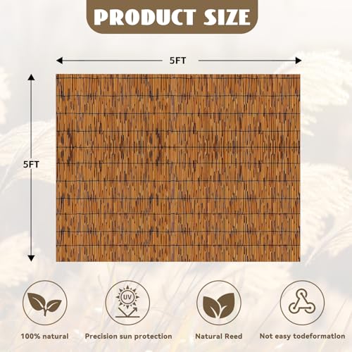 Bamboo Reed Fencing (5 Foot)
