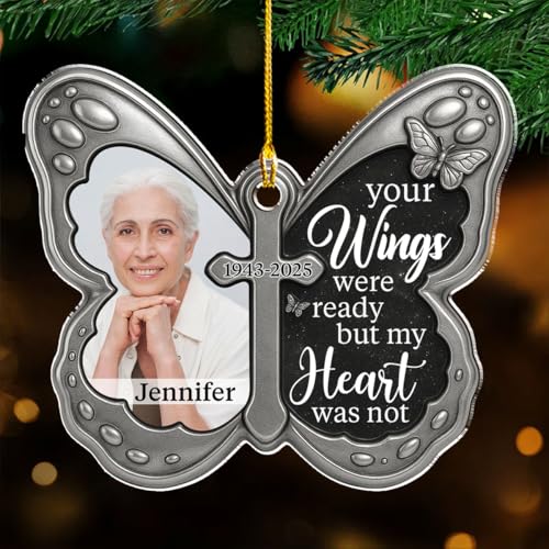 Personalized Chrismas Ornament for Loss of Loved Ones