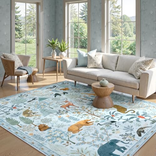 Animal Area Rugs 8x10 Soft Non (80 Sq Ft)