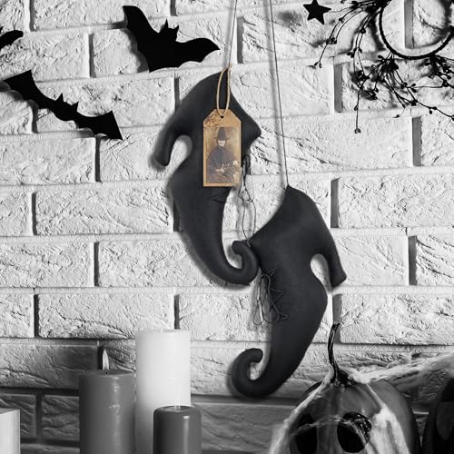 Vintage Halloween Decorations Hanging Ornaments for Wreath & Indoor Window Decorations (2 Count)