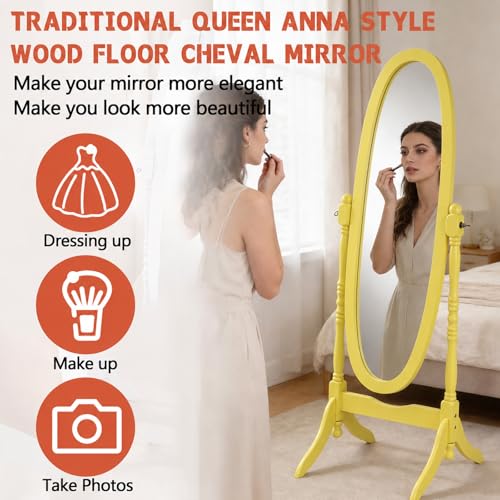 Full Length Mirror with Stand