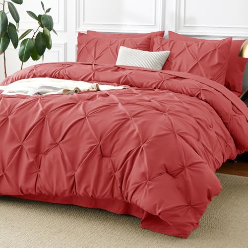 King Size Comforter Set Coral