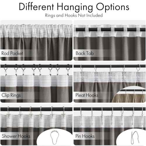 Light Taupe Velvet Pinch Pleat Blackout Curtains W52 X L96 Inches