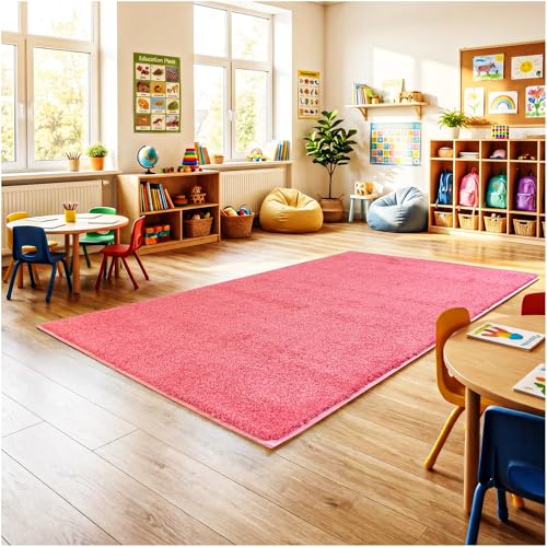 Soft & Colorful 7' x 9' Kids Classroom Area Rug