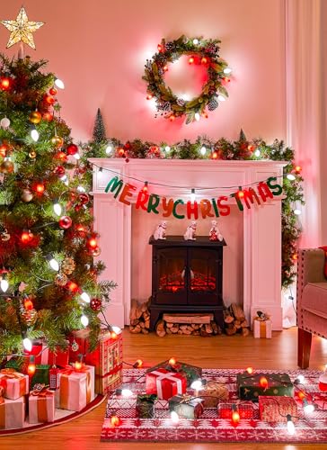 50Ft Christmas Lights Outdoor (50 Count)