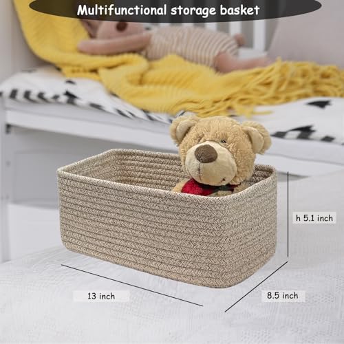 13" x 8.5" x 5.1" Storage Baskets for Organizing