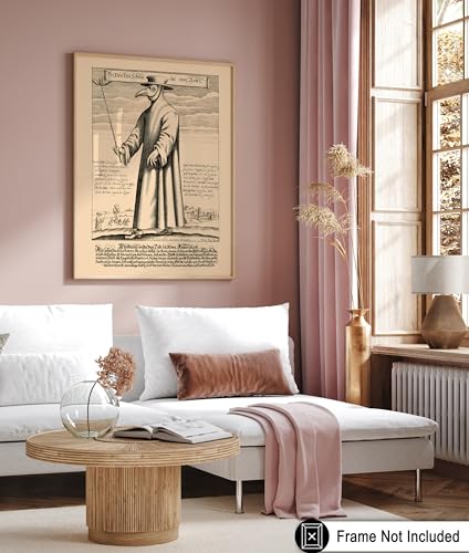 Vintage Doctor Schnabel from Rome Poster