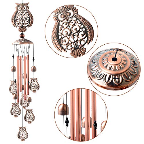 Owls Wind Chimes Outdoor