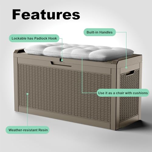 60 Gallon Deck Box