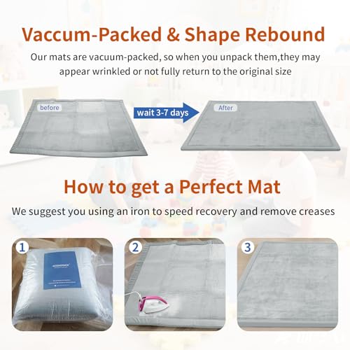 Baby Play Mat for Floor (15.84 Sq Ft)