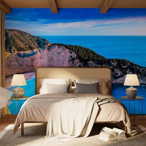 Peel and Stick Wall Mural Peel and Stick Tropical Island 212x98 in